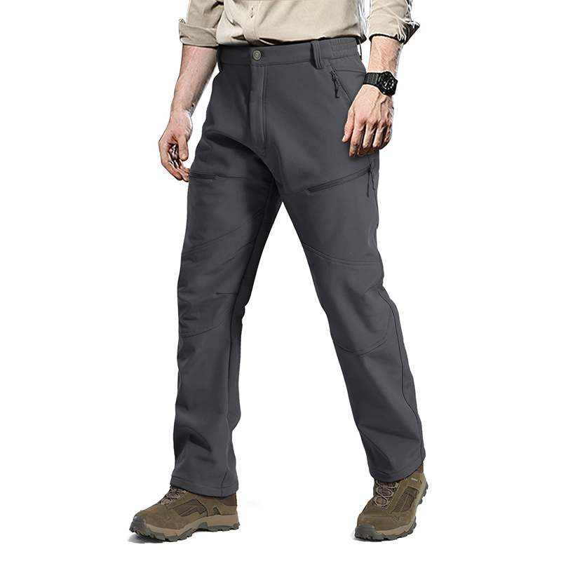 OEM Grossist Camping Fishing Fleece Outdoor Softshell Pants Trousers With Zipper Pocket, Treking Pants, Garment Manufacturer